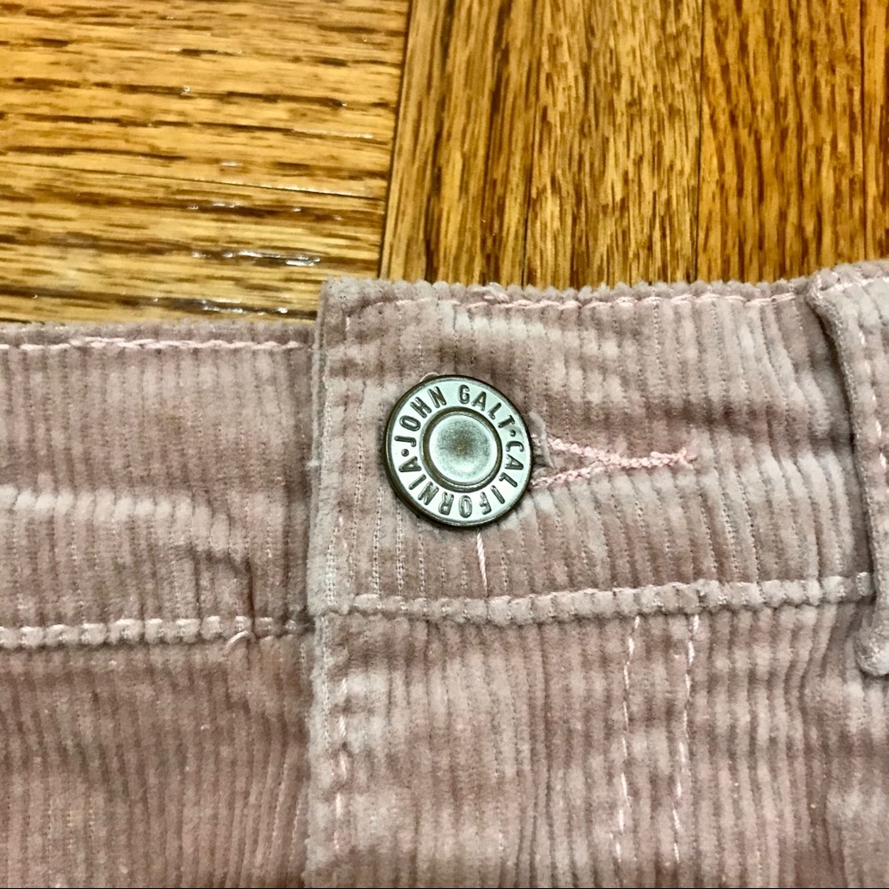 Brandy Melville Pink Corduroy Skirt - Picture 5 of 6
